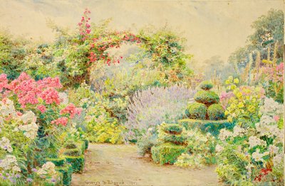 Roundscliffe, a garden in Leicestershire, 1907 by George Samuel Elgood